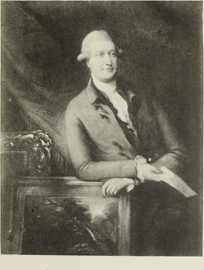 An illustration from Memorials of Christie's : a record of art sales from 1766 to 1896, 1897, leaf 36