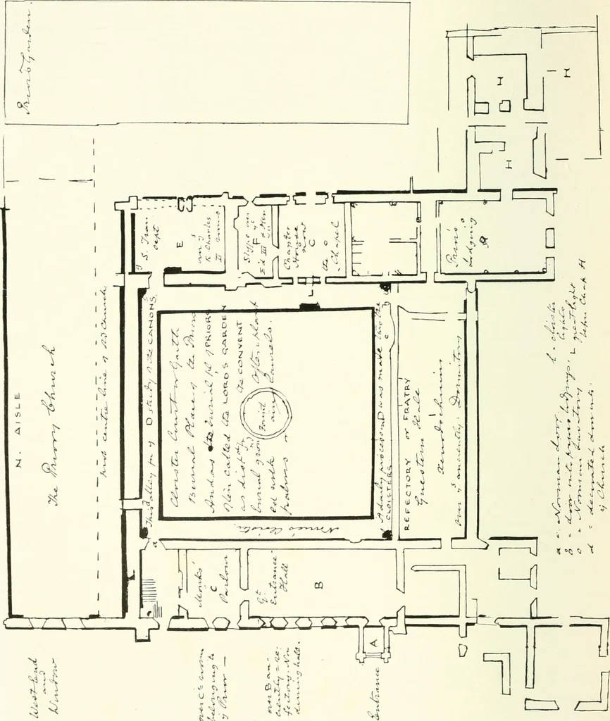 An illustration from Memorials of old Nottinghamshire, 1912, leaf 103