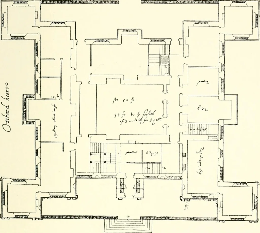 An illustration from Memorials of old Nottinghamshire, 1912, leaf 112