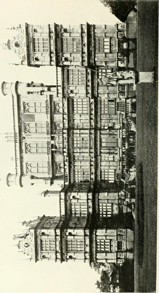 An illustration from Memorials of old Nottinghamshire, 1912, leaf 121