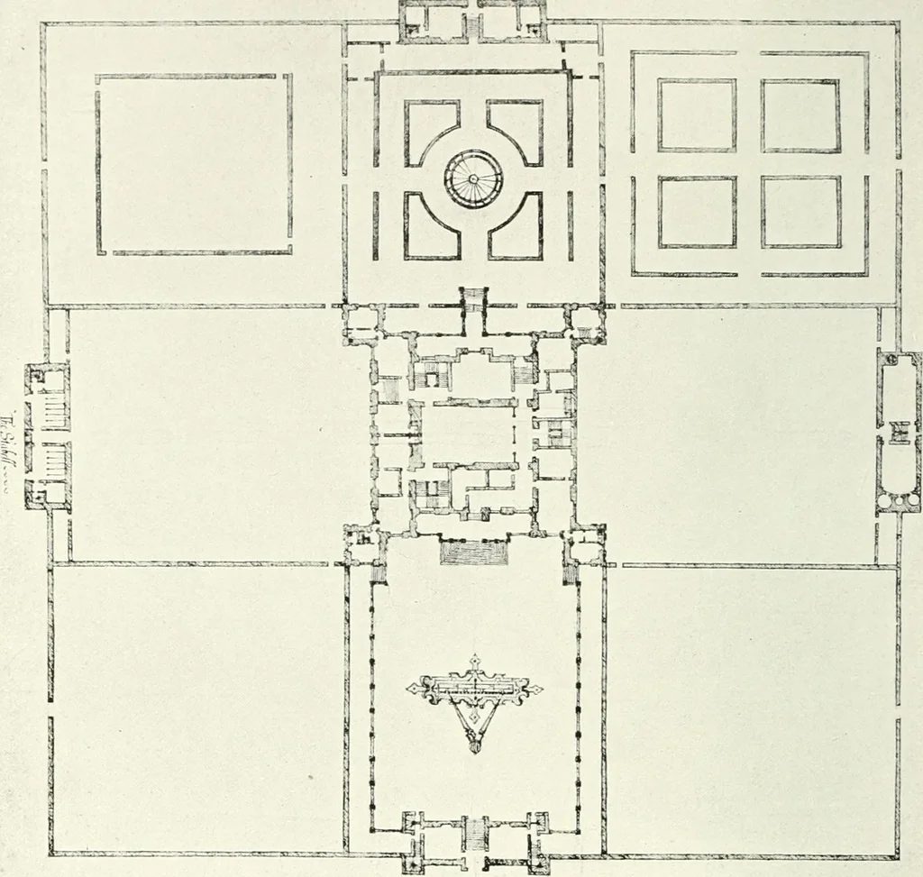 An illustration from Memorials of old Nottinghamshire, 1912, leaf 125