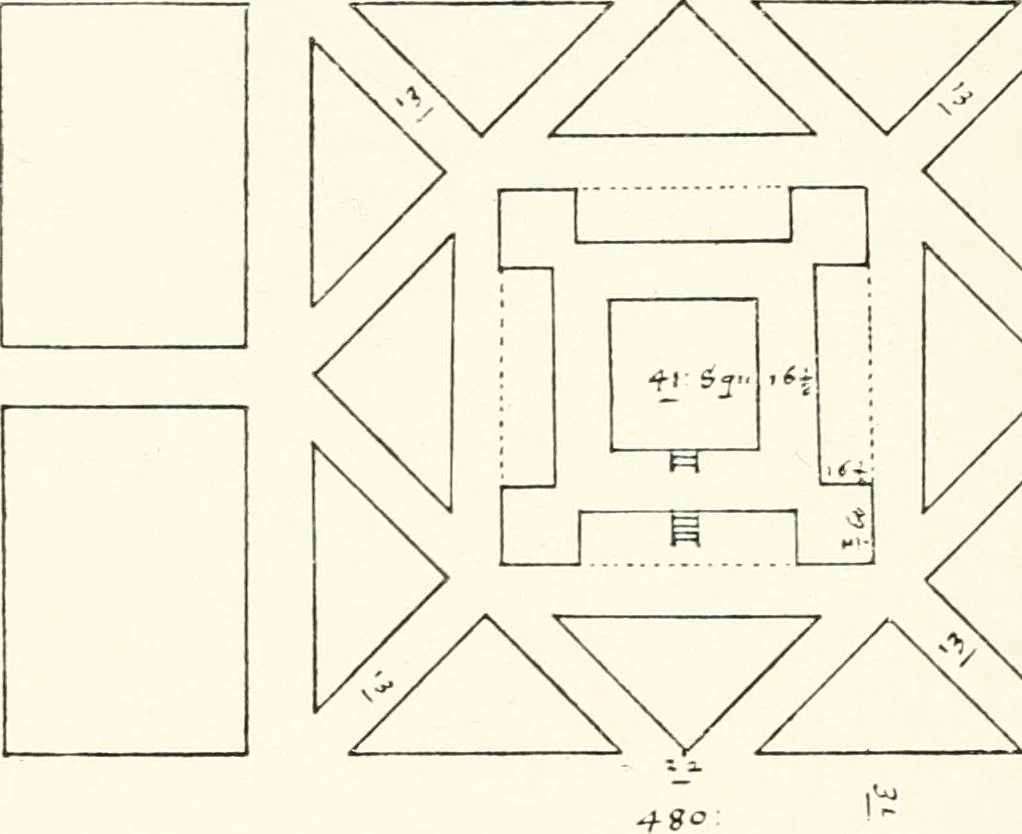 An illustration from Memorials of old Nottinghamshire, 1912, leaf 131