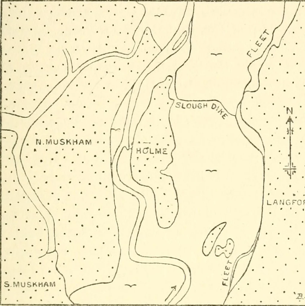An illustration from Memorials of old Nottinghamshire, 1912, leaf 152