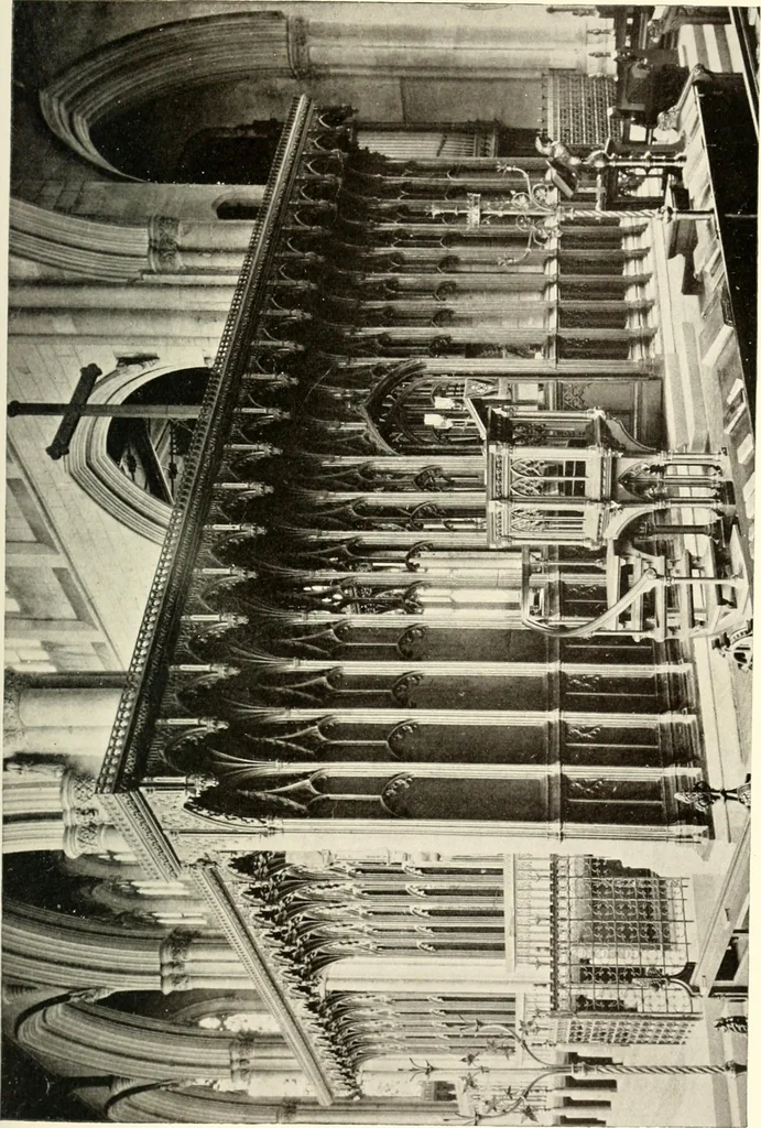 An illustration from Memorials of old Nottinghamshire, 1912, leaf 208