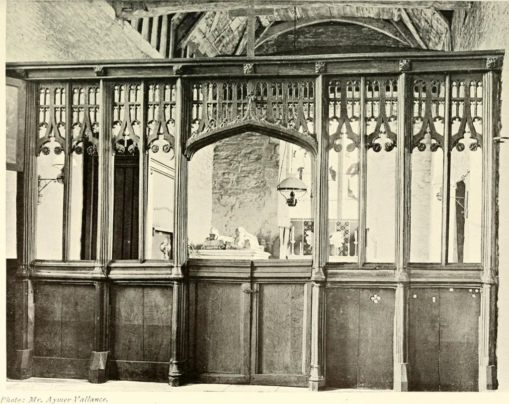An illustration from Memorials of old Nottinghamshire, 1912, leaf 238