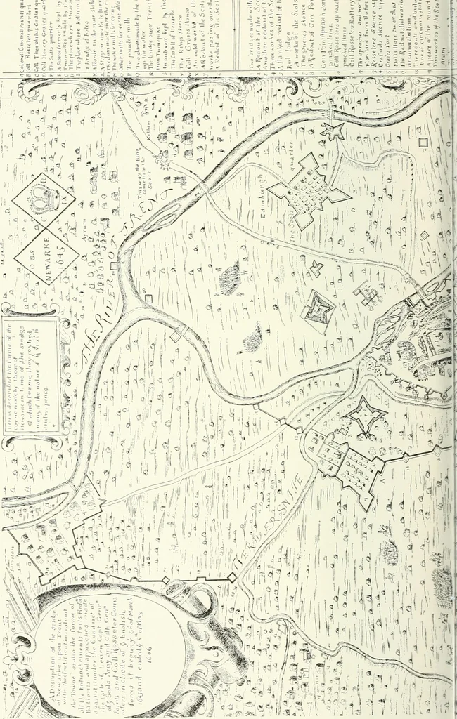 An illustration from Memorials of old Nottinghamshire, 1912, leaf 263