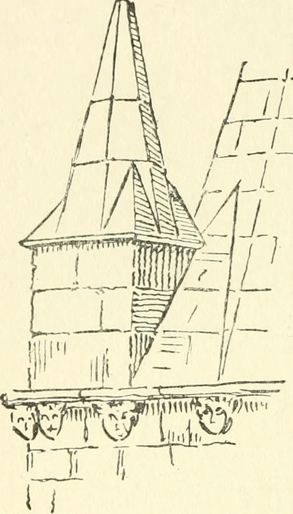 An illustration from Memorials of old Nottinghamshire, 1912, leaf 361