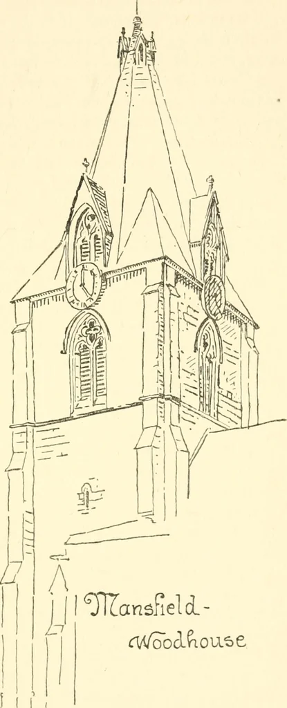 An illustration from Memorials of old Nottinghamshire, 1912, leaf 362