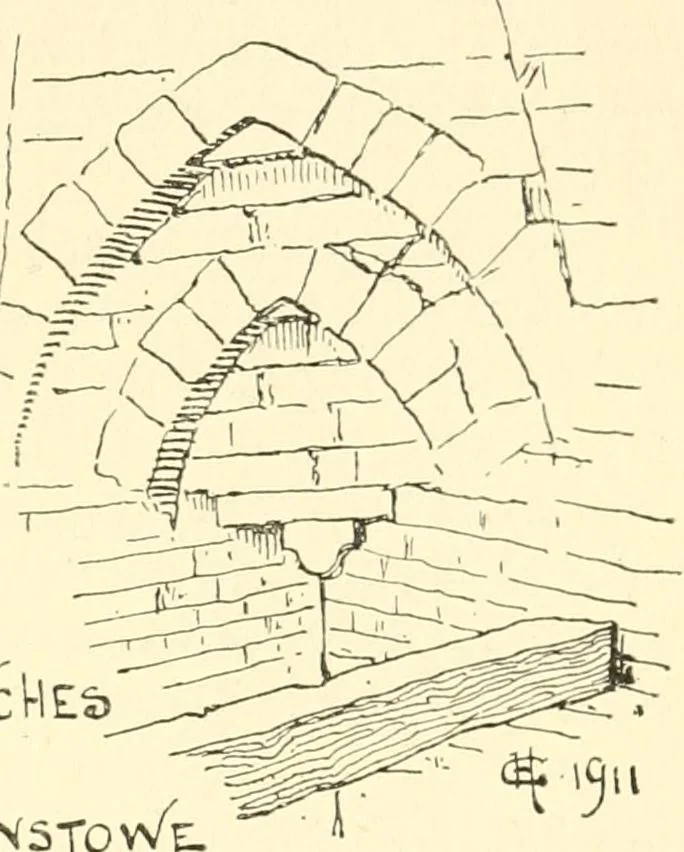 An illustration from Memorials of old Nottinghamshire, 1912, leaf 364
