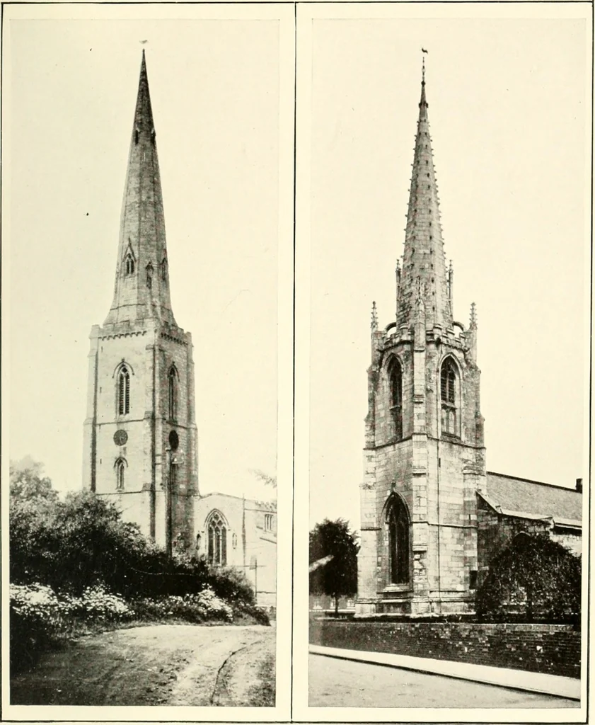 An illustration from Memorials of old Nottinghamshire, 1912, leaf 366