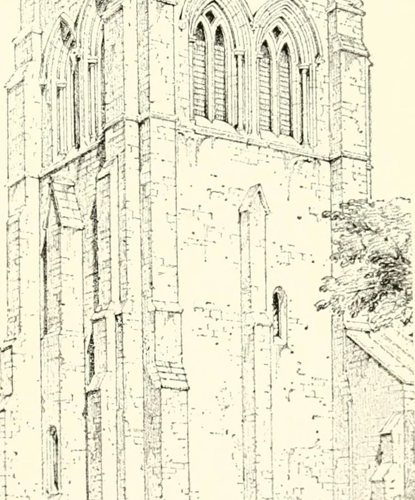 An illustration from Memorials of old Nottinghamshire, 1912, leaf 370