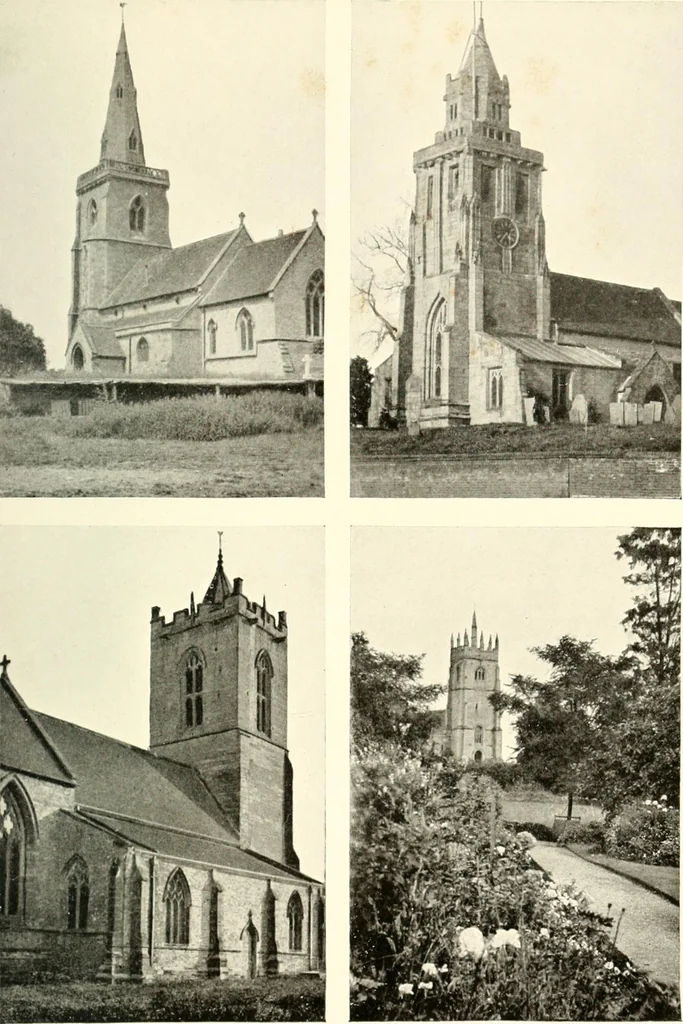 An illustration from Memorials of old Nottinghamshire, 1912, leaf 378