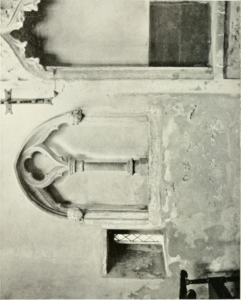 An illustration from Memorials of old Nottinghamshire, 1912, leaf 387