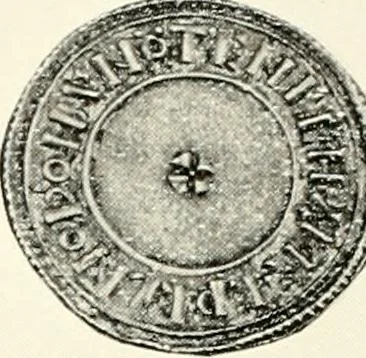 An illustration from Memorials of old Nottinghamshire, 1912, leaf 405