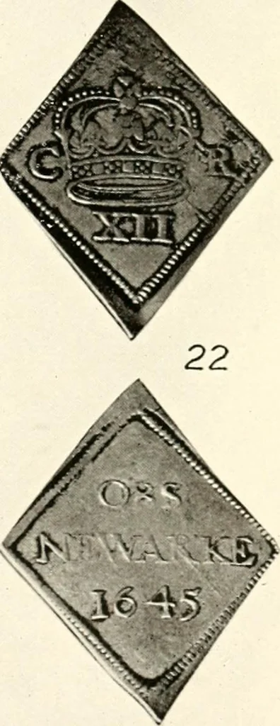 An illustration from Memorials of old Nottinghamshire, 1912, leaf 412
