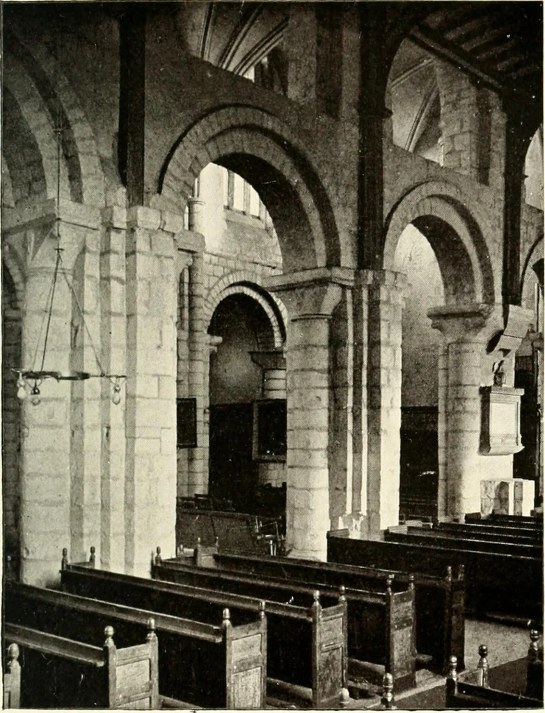 An illustration from Memorials of old Nottinghamshire, 1912, leaf 42