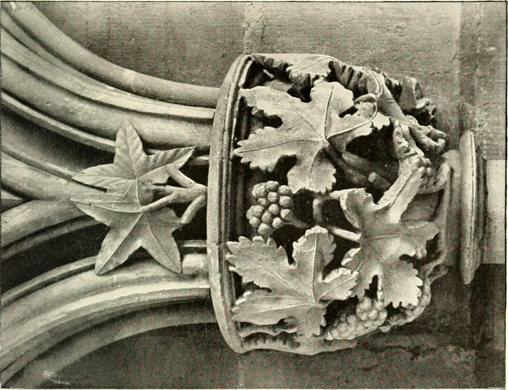An illustration from Memorials of old Nottinghamshire, 1912, leaf 58