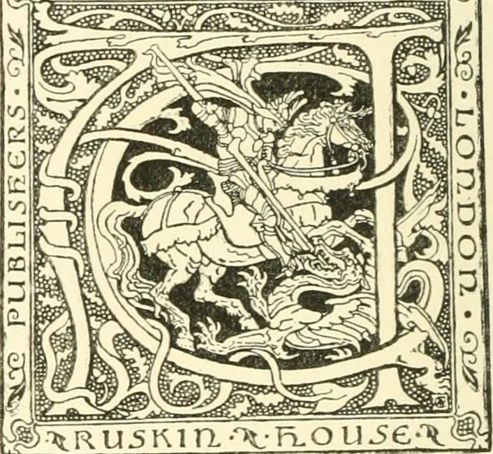 An illustration from Memorials of old Nottinghamshire, 1912, leaf 7