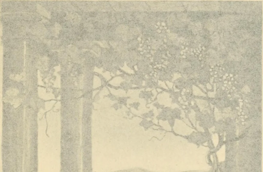 An illustration from Memorial windows., 1896, leaf 62