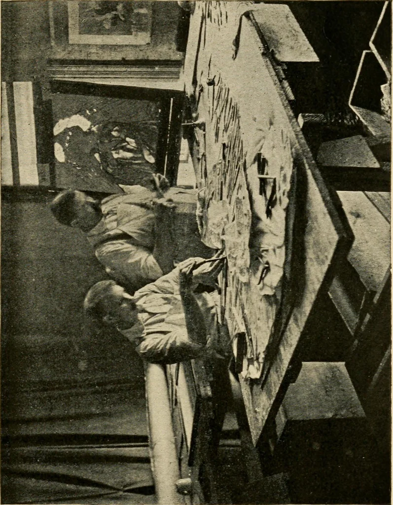 An illustration from Memorial windows., 1896, leaf 84