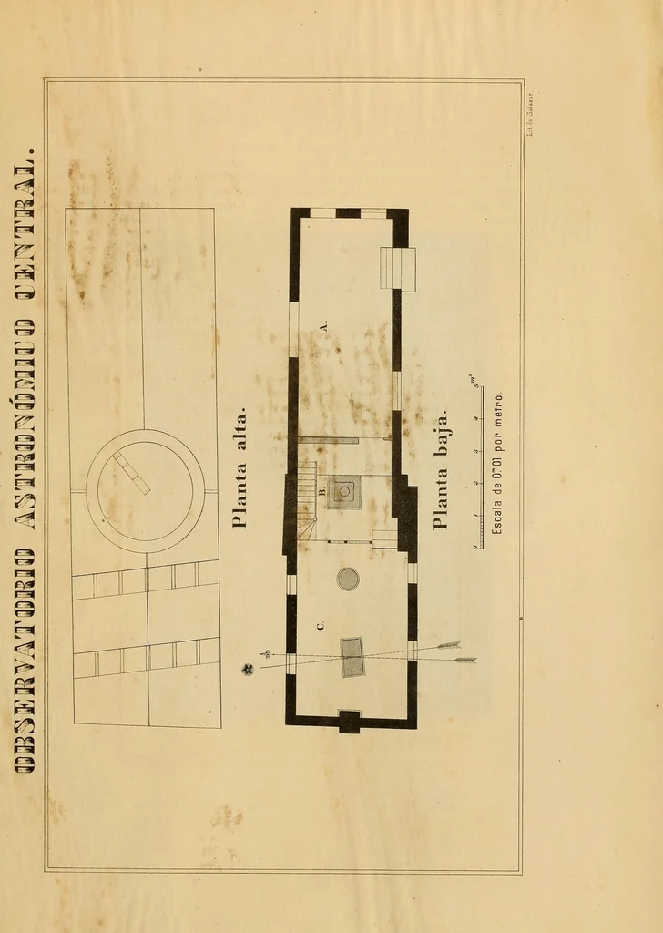 An illustration from Memoria presentada al Congreso de la Union por el Secretario de Estado y del Despacho de Fomento, Colonización, Industria y Comercio de la Repúbica Mexicana, Vicente Riva Palacio, 1877, leaf 589