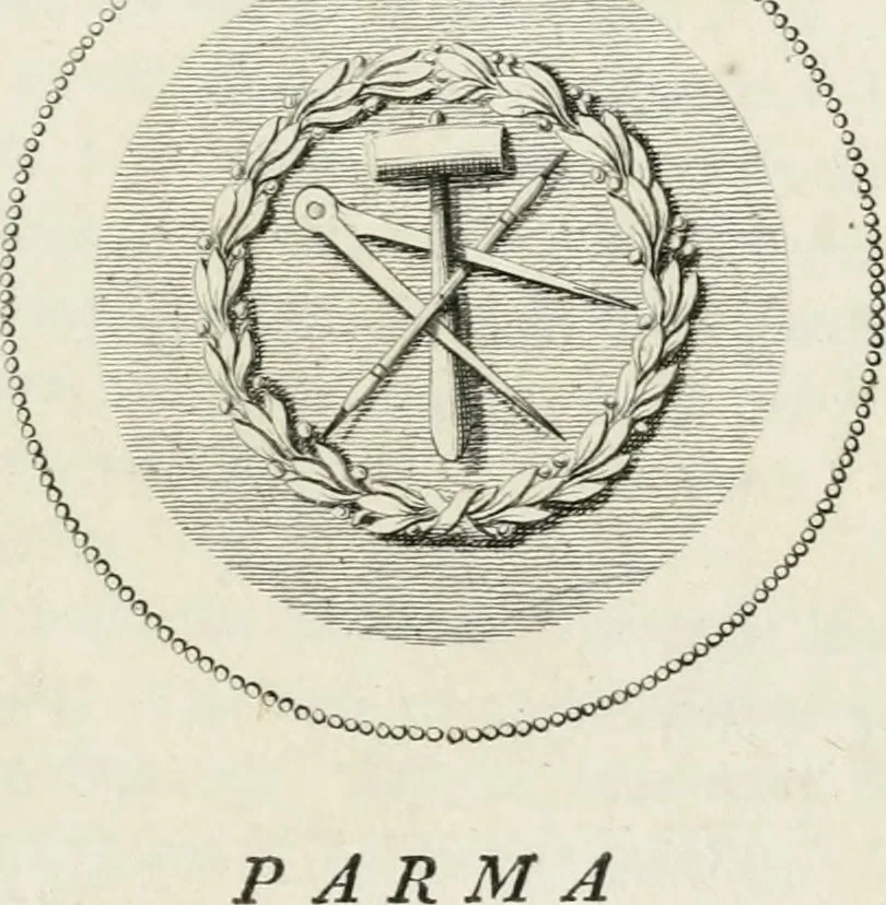 An illustration from Memorie degli architetti antichi e moderni, 1781, leaf 10