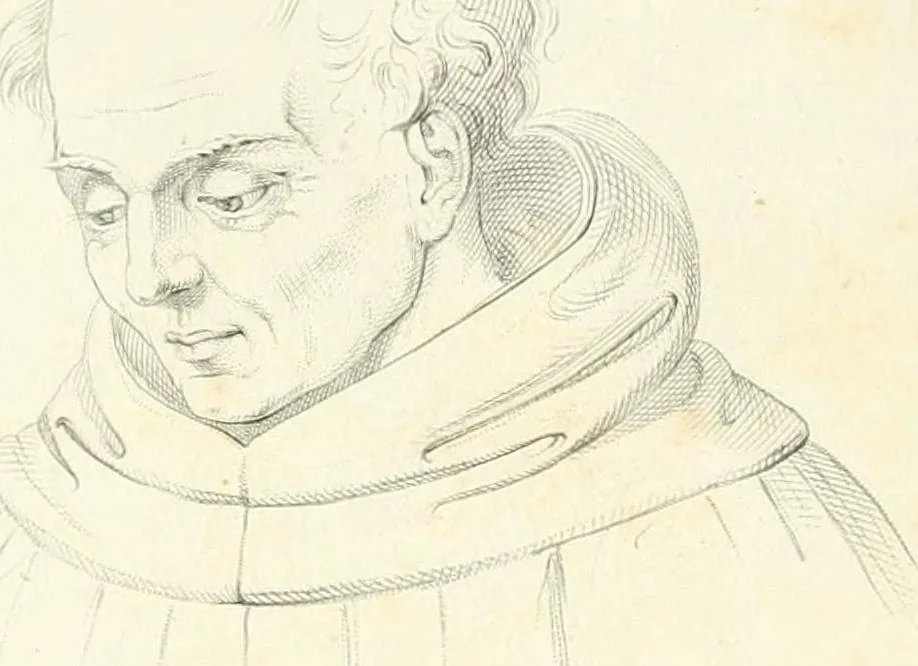 An illustration from Memorie dei più insigni pittori, scultori e architetti domenicani : con aggiunta di alcuni scritti intorno le belle arti del P. L. Vinc. Marchese, 1848, leaf 221