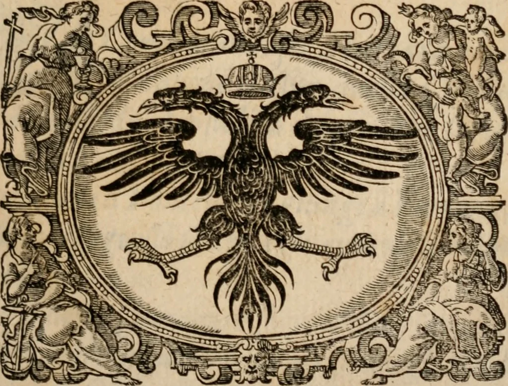 An illustration from Memorie del Cardinale Bentivoglio : con le quali descriue la sua vita, e non solo le cose a lvi svccesse .., 1648, leaf 10