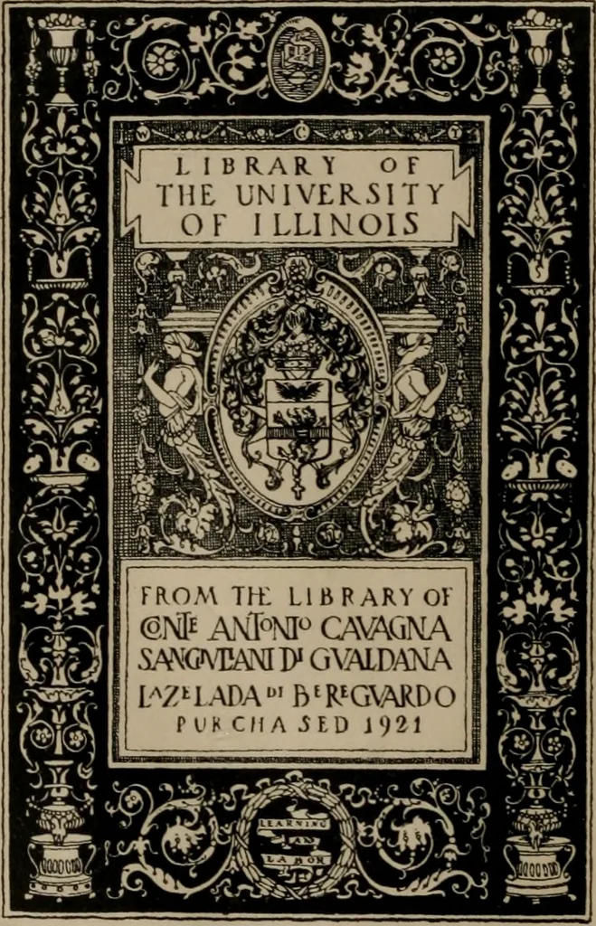 An illustration from Memorie, imprese, e ritratti de' signori Accademici Gelati de Bologna, 1672, leaf 1