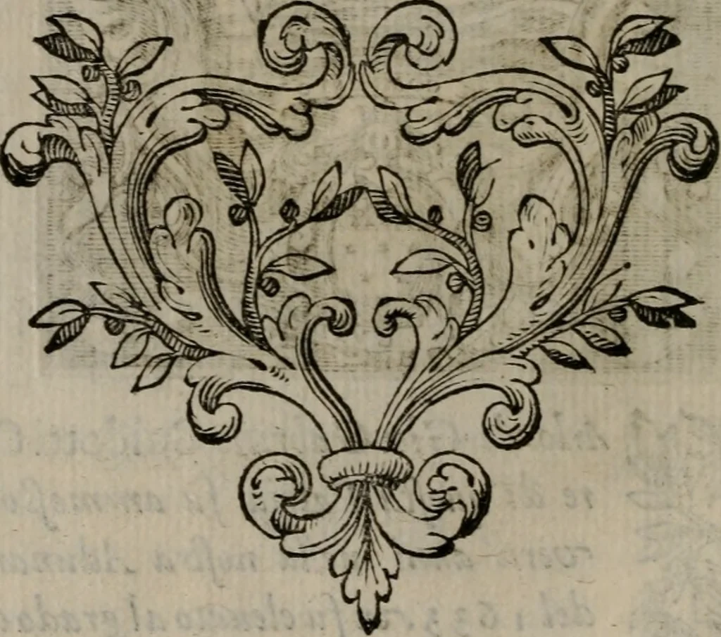 An illustration from Memorie, imprese, e ritratti de' signori Accademici Gelati de Bologna, 1672, leaf 133