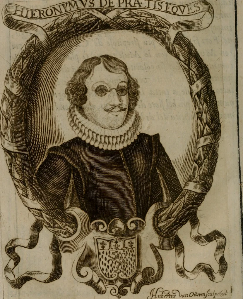 An illustration from Memorie, imprese, e ritratti de' signori Accademici Gelati de Bologna, 1672, leaf 221