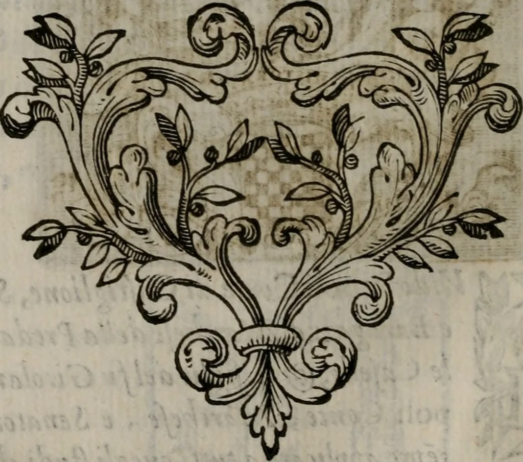 An illustration from Memorie, imprese, e ritratti de' signori Accademici Gelati de Bologna, 1672, leaf 261