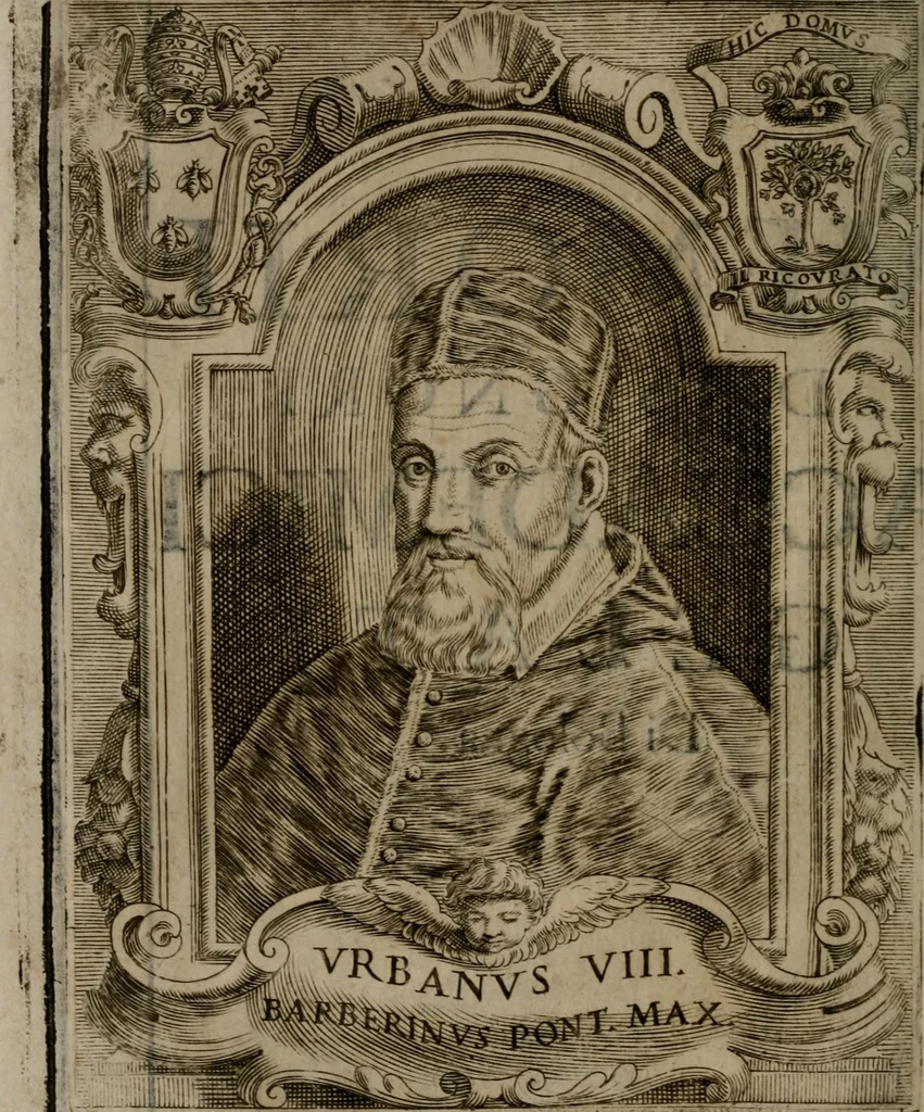 An illustration from Memorie, imprese, e ritratti de' signori Accademici Gelati de Bologna, 1672, leaf 27