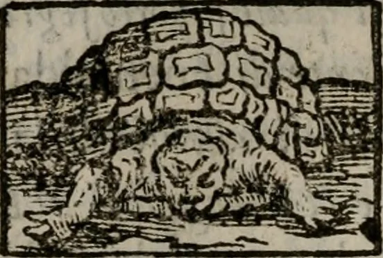 An illustration from Memorie, imprese, e ritratti de' signori Accademici Gelati de Bologna, 1672, leaf 281