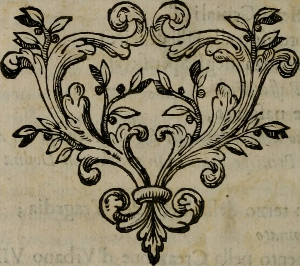 An illustration from Memorie, imprese, e ritratti de' signori Accademici Gelati de Bologna, 1672, leaf 375