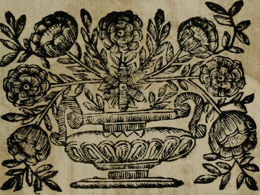 An illustration from Memorie, imprese, e ritratti de' signori Accademici Gelati de Bologna, 1672, leaf 394