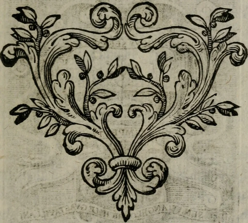 An illustration from Memorie, imprese, e ritratti de' signori Accademici Gelati de Bologna, 1672, leaf 44