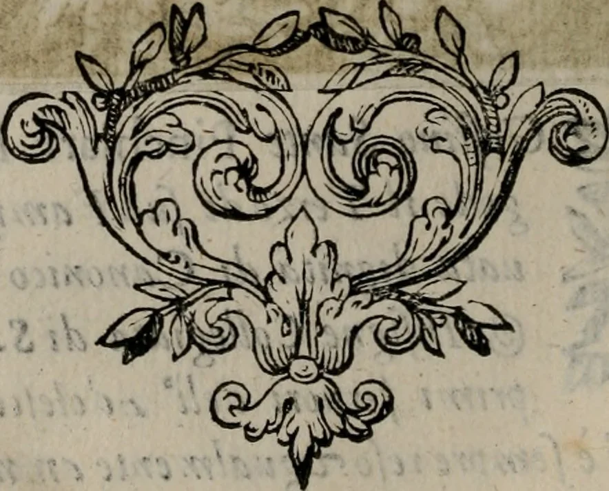 An illustration from Memorie, imprese, e ritratti de' signori Accademici Gelati de Bologna, 1672, leaf 83