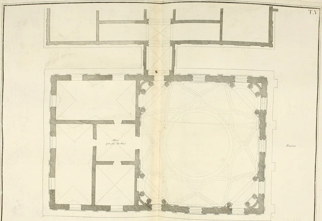 An illustration from Memorie intorno alle pubbliche fabbriche piu insigni della città di Brescia, 1778, leaf 189