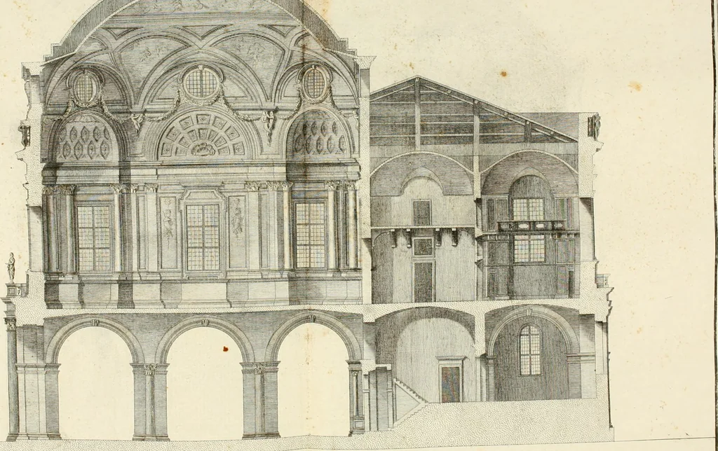 An illustration from Memorie intorno alle pubbliche fabbriche piu insigni della città di Brescia, 1778, leaf 193