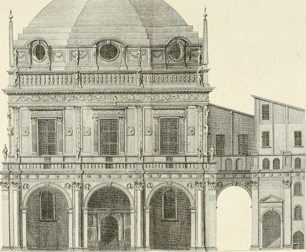 An illustration from Memorie intorno alle pubbliche fabbriche piu insigni della città di Brescia, 1778, leaf 195