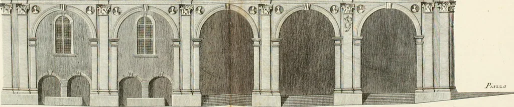 An illustration from Memorie intorno alle pubbliche fabbriche piu insigni della città di Brescia, 1778, leaf 197