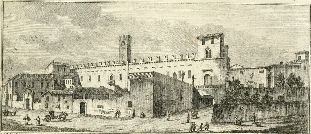 An illustration from Memorie intorno alle pubbliche fabbriche piu insigni della città di Brescia, 1778, leaf 28