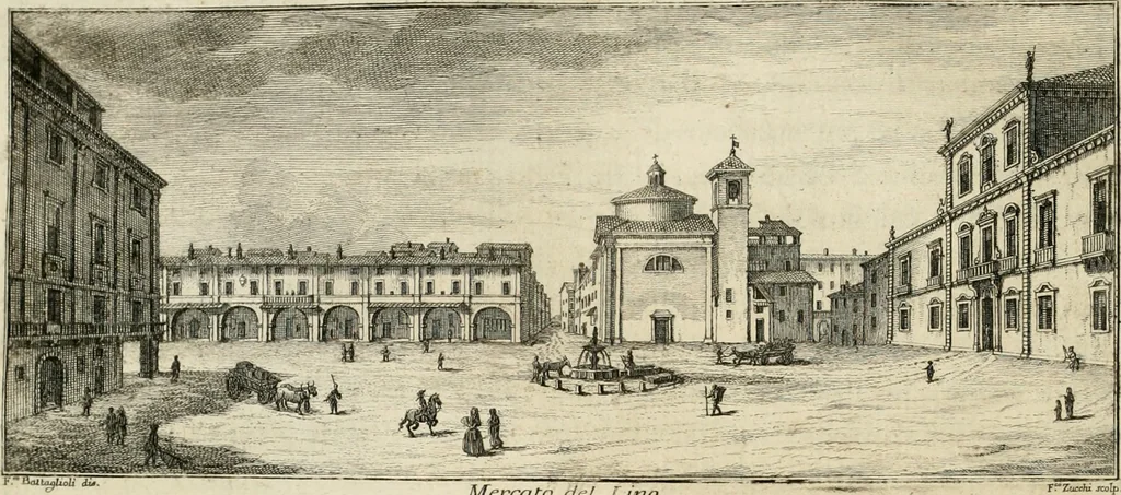 An illustration from Memorie intorno alle pubbliche fabbriche piu insigni della città di Brescia, 1778, leaf 51