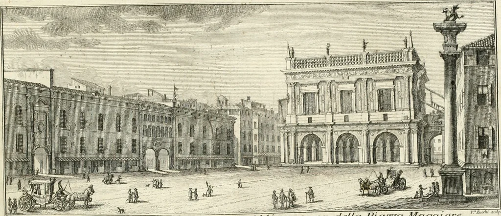 An illustration from Memorie intorno alle pubbliche fabbriche piu insigni della città di Brescia, 1778, leaf 68