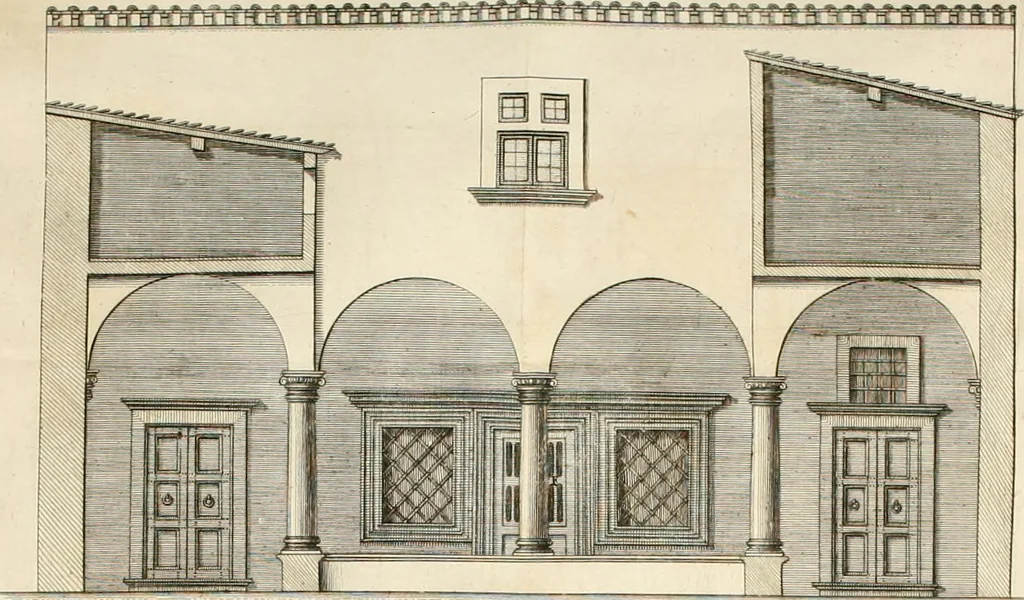 An illustration from Memorie istoriche della miracolosa immagine di Maria Vergine dell' Impruneta, 1714, leaf 172
