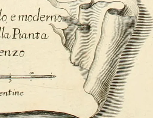 An illustration from Memorie istoriche della miracolosa immagine di Maria Vergine dell' Impruneta, 1714, leaf 172