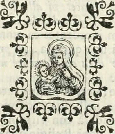 An illustration from Memorie istoriche della miracolosa immagine di Maria Vergine dell' Impruneta, 1714, leaf 608