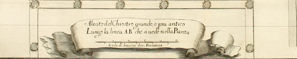 An illustration from Memorie istoriche della miracolosa immagine di Maria Vergine dell' Impruneta, 1714, leaf 68