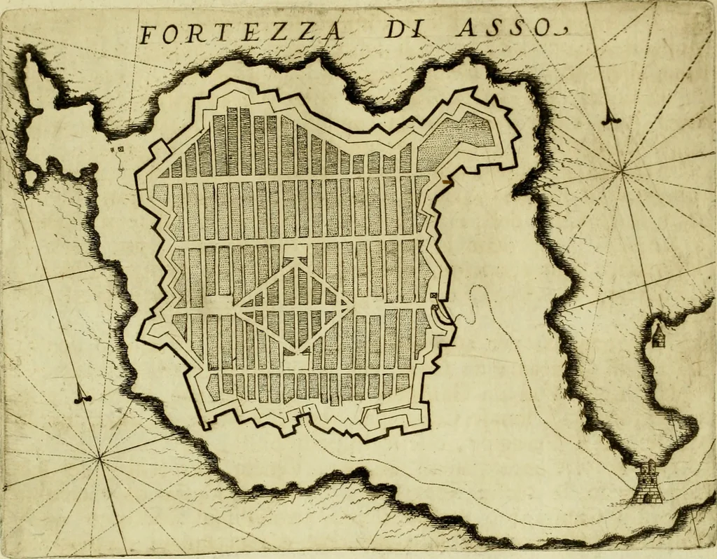 An illustration from Memorie istoriografiche delli regni della Morea e Negroponte e luoghi adiacenti, 1686, leaf 135